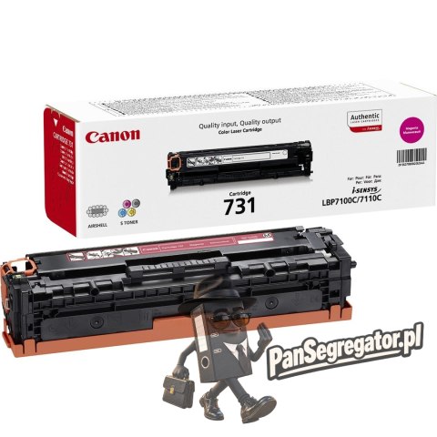 Canon 731 kaseta z tonerem 1 szt. Oryginalny Purpurowy