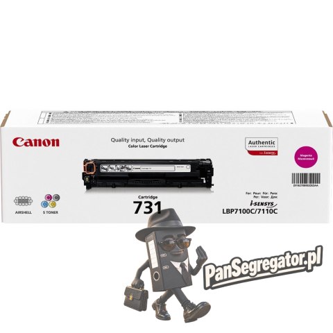 Canon 731 kaseta z tonerem 1 szt. Oryginalny Purpurowy