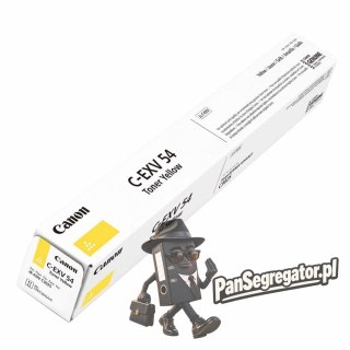 Canon C-EXV 54 kaseta z tonerem Oryginalny Żółty