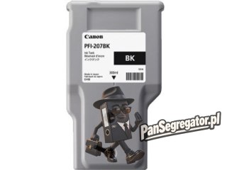 Canon PFI-207 BK nabój z tuszem 1 szt. Oryginalny Czarny