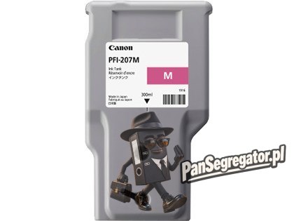 Canon PFI-207 M nabój z tuszem 1 szt. Oryginalny Purpurowy