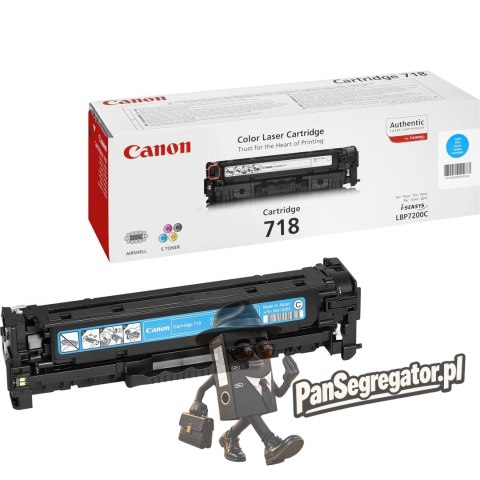 Canon Toner CRG-718 2661B002 Cyan