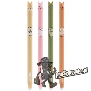 Długopis wymazywalny WARM KITTY 0,5mm niebieski HA 4120 01WK-3 Happy Color