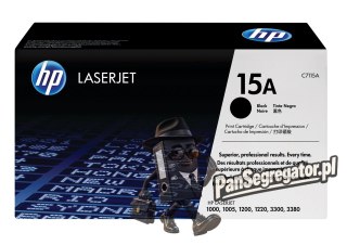 HP 15A oryginalny wkład z czarnym tonerem LaserJet