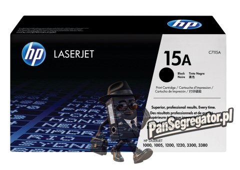 HP 15A oryginalny wkład z czarnym tonerem LaserJet