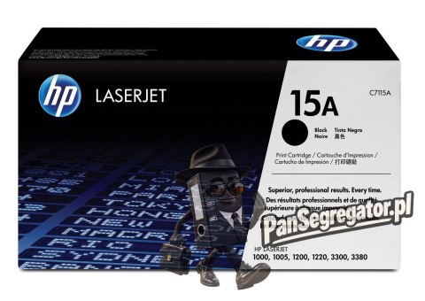 HP 15A oryginalny wkład z czarnym tonerem LaserJet