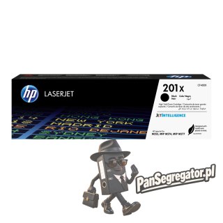 HP 201X oryginalny wkład laserowy o dużej pojemności, czarny