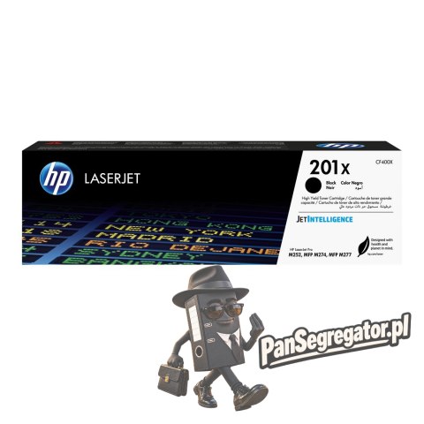 HP 201X oryginalny wkład laserowy o dużej pojemności, czarny