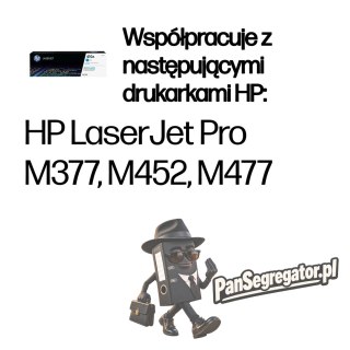 HP 410A oryginalny wkład z niebieskim tonerem LaserJet