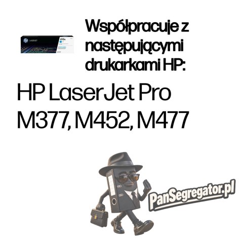 HP 410A oryginalny wkład z niebieskim tonerem LaserJet