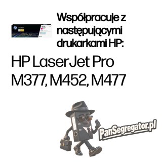 HP 410A oryginalny wkład z purpurowym tonerem LaserJet