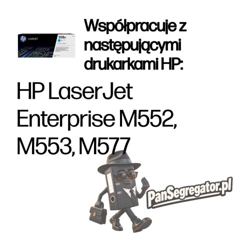 HP 508A oryginalny wkład laserowy, błękitny