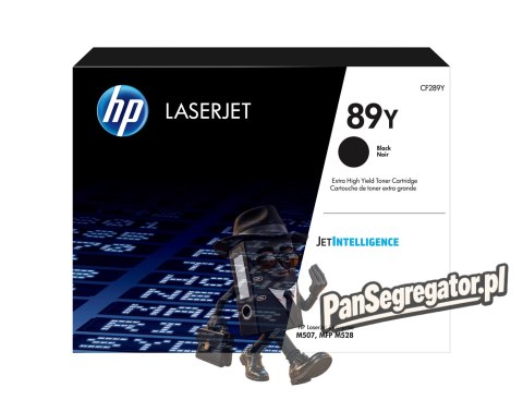 HP 89Y oryginalny czarny toner LaserJet o bardzo dużej wydajności
