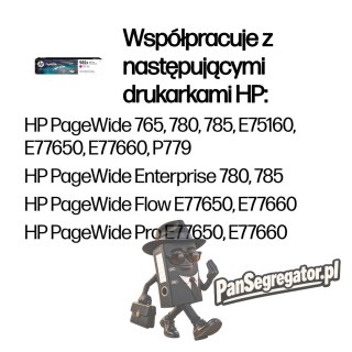 HP Oryginalny purpurowy wkład atramentowy 982X PageWide o dużej pojemności