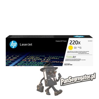 HP Oryginalny wkład z żółtym tonerem 220X LaserJet