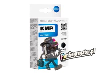 KMP 1763,4005 nabój z tuszem 2 szt. Zamiennik Czarny, Cyjan, Purpurowy, Żółty
