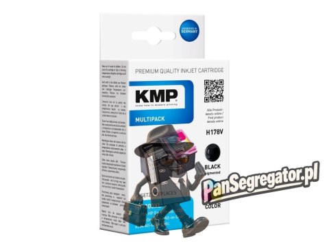 KMP 1763,4005 nabój z tuszem 2 szt. Zamiennik Czarny, Cyjan, Purpurowy, Żółty