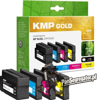 KMP 1766,6005 nabój z tuszem 4 szt. Zamiennik Wysoka (XL) wydajność Czarny, Cyjan, Purpurowy, Żółty