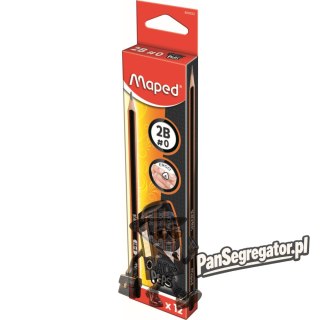 Ołówek drewniany BLACKPEPS 2B MAPED 850022