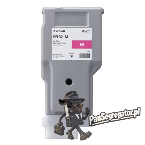 Tusz Canon PFI-321M 300 ml Ink Magenta 6269C001