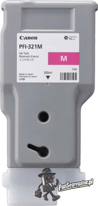 Tusz Canon PFI-321M 300 ml Ink Magenta 6269C001