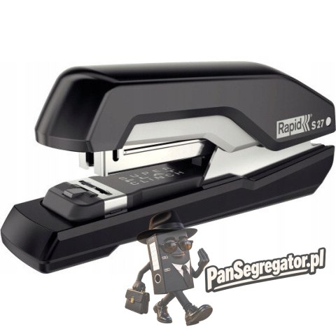 Zszywacz SUPREME S27 czarny 30 kartek RAPID 5000540