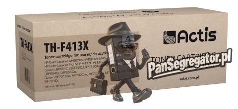 Actis TH-F413X Toner (zamiennik HP 410X CF413X; Canon CRG 046H M 1252C002; Standard; 5000 stron; czerwony)