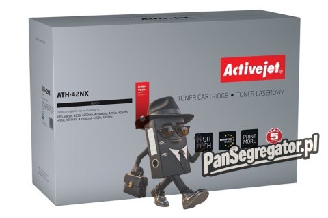 Activejet ATH-42NX Toner (zamiennik HP 42X Q5942X; Supreme; 20000 stron; czarny)