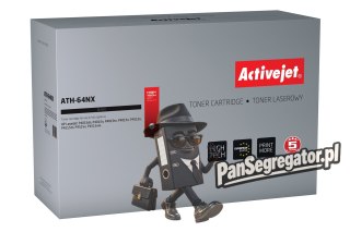 Activejet ATH-64NX Toner (zamiennik HP 64X CC364X; Supreme; 24000 stron; czarny)
