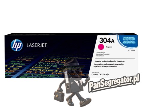 HP 304A oryginalny wkład z purpurowym tonerem LaserJet