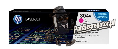 HP 304A oryginalny wkład z purpurowym tonerem LaserJet