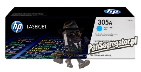 HP 305A oryginalny wkład z błękitnym tonerem LaserJet