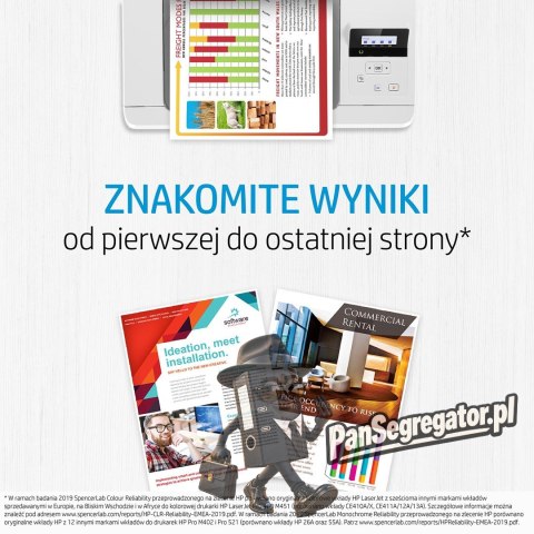 HP 312X zestaw 2 oryginalnych, wysokowydajnych wkładów laserowych czarnych