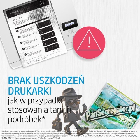 HP 312X zestaw 2 oryginalnych, wysokowydajnych wkładów laserowych czarnych