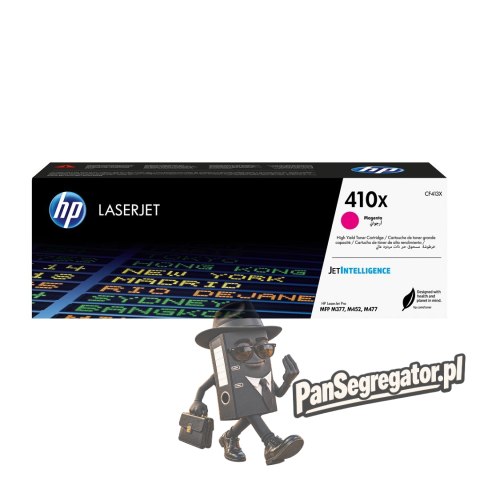 HP 410X oryginalny wkład z purpurowym tonerem LaserJet XL
