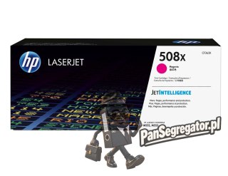 HP 508X oryginalny wkład laserowy o dużej pojemności, purpurowy