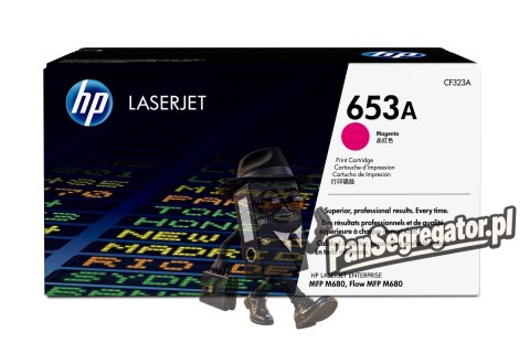 HP 653A oryginalny purpurowy toner LaserJet