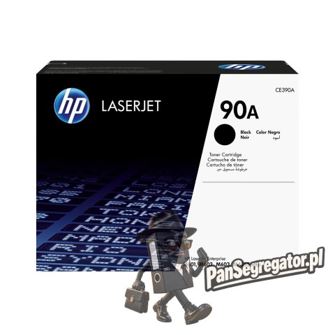 HP 90A oryginalny wkład z czarnym tonerem LaserJet