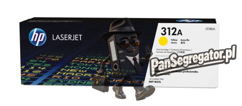 HP Wkład LaserJet 312A z żółtym tonerem