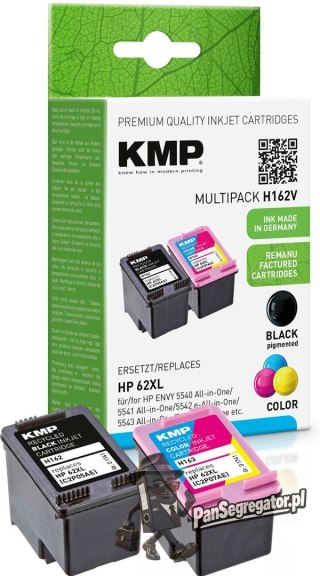 KMP 1741,4005 nabój z tuszem 2 szt. Zamiennik Czarny, Cyjan, Purpurowy, Żółty