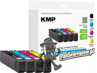 KMP 1750,4005 kaseta z tonerem 4 szt. Zamiennik Czarny, Cyjan, Purpurowy, Żółty