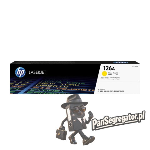 TONER CARTRIDGE 126A YELLOW/.