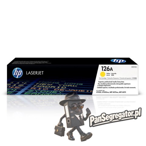 TONER CARTRIDGE 126A YELLOW/.