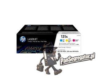 TONER CARTRIDGE 131A C/Y/M/TRIPLE PACK