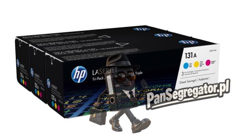 TONER CARTRIDGE 131A C/Y/M/TRIPLE PACK