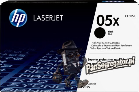 Toner HP czarny HP 05X, HP05X=CE505X, 6500 str.