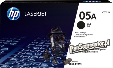 Toner HP czarny HP 05A, HP05A=CE505A, 2300 str.