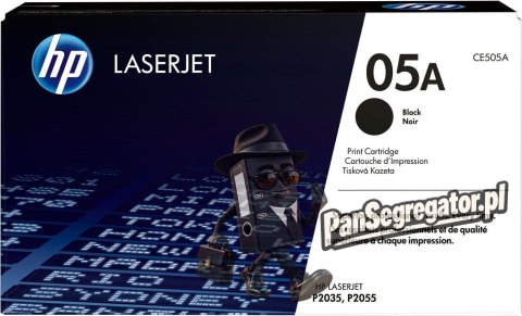 Toner HP czarny HP 05A, HP05A=CE505A, 2300 str.