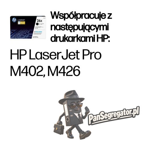 Toner HP czarny HP 26X, HP26X=CF226X, 9000 str.
