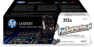 Toner HP zestaw HP 312A, HP312A=CF440AM, zawiera CMY, CF381A+CF382A+CF383A